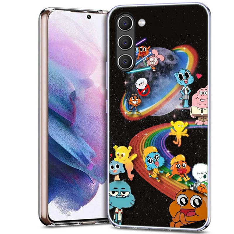 Cartoon The Amazing World of Gumball Phone Case for Samsung A16 A26 A36 A56 A17 A37 A57 A07 A06 A02S A12 A22 A32 A52S A72 Galaxy