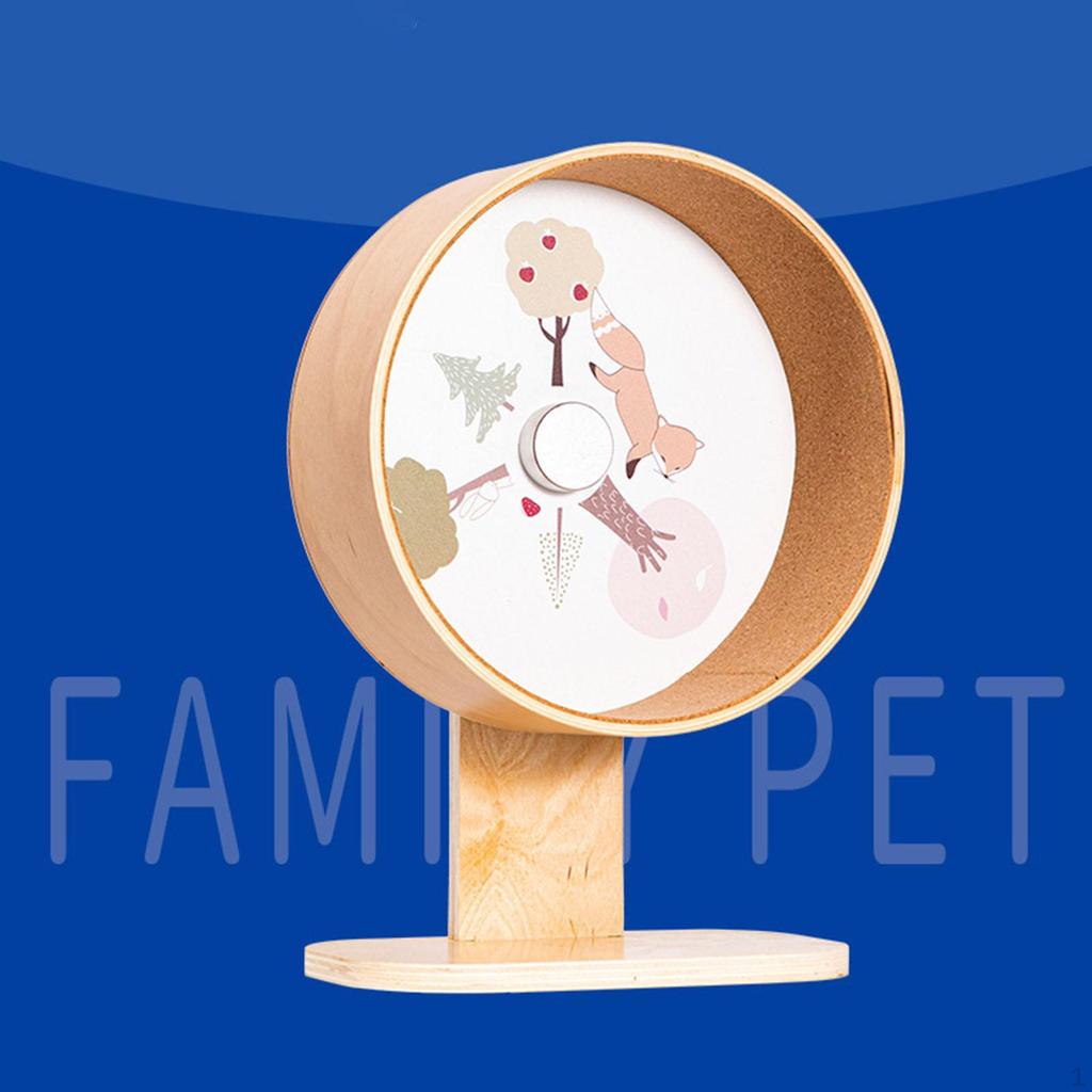 Žiurkėno pratimo rato bėgikas dvigubi guoliai, su reguliuojamu stovu, mažas gyvūnas