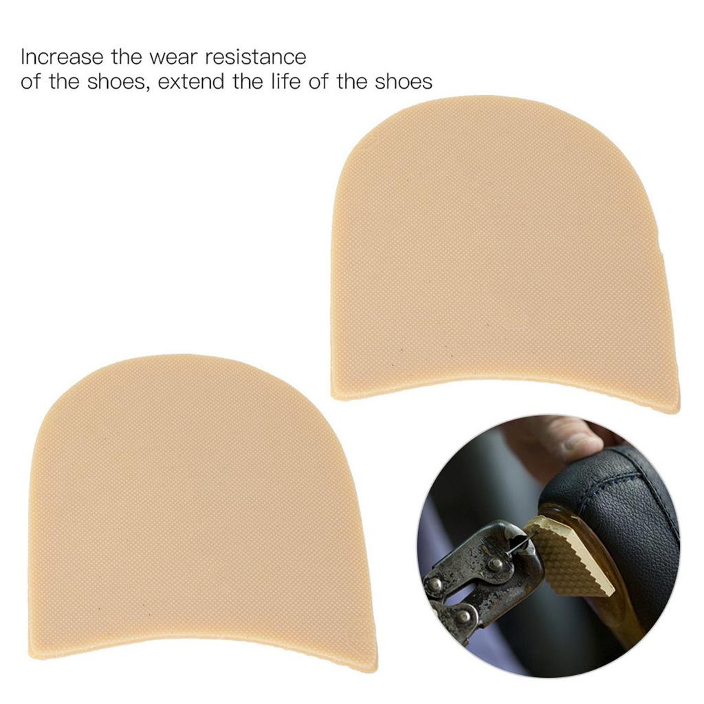 Rubber Anti Slip Sole Pad Replacement Thicken Sole Pad Shoe Repair Accessories (Cowhells Color)