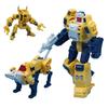 Transformation Action Figure Toy Head Werrior Series Weirdwolf Model 12cm Abs Deformation Car Robot Figma