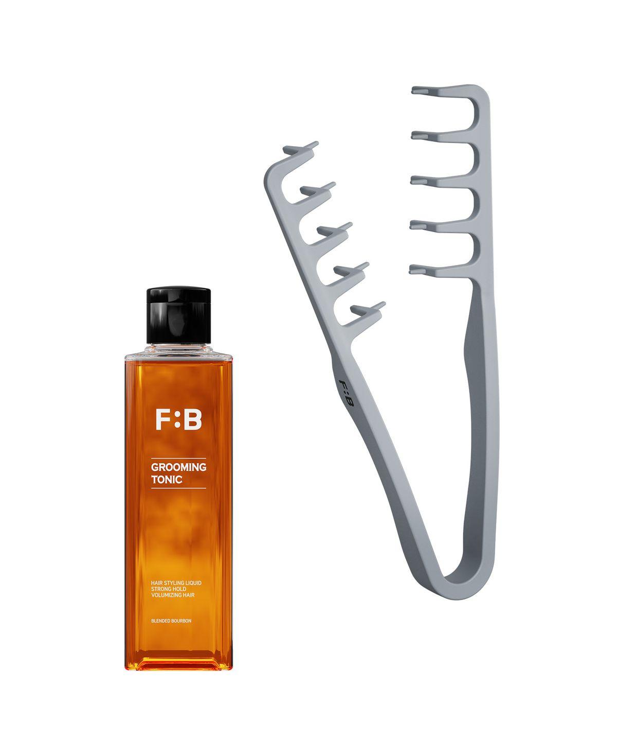 SET Shadow Men s Styling Hair Brush + Grooming Tonic