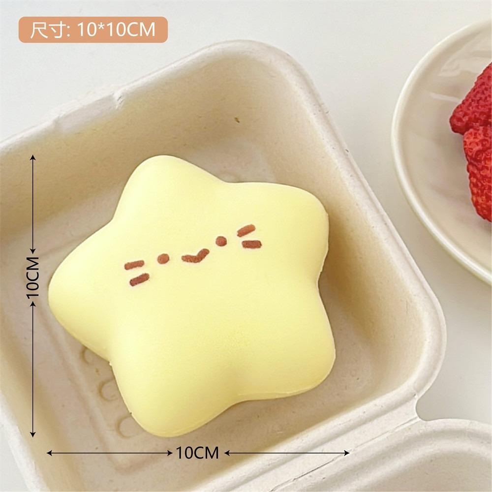 Jucării Squeeze Fidget Drăguțe cu Pâine, cu Ridicare Lentă, Jucărie Mochi Squishy Amuzantă pentru Ameliorarea Stresului, Anti-stres, de Strâns, pentru Copii și Adulți