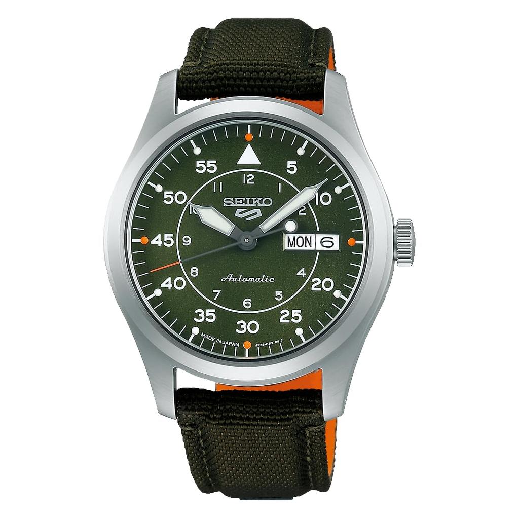 [Five Sports] Men's Green Field "Military" Street Style Watch SBSA141