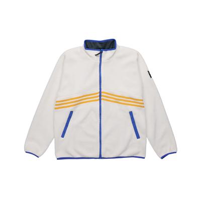 Originals Trefoil Giacca Sherpa con Zip Intera Uomo Capispalla Bianco EE0309