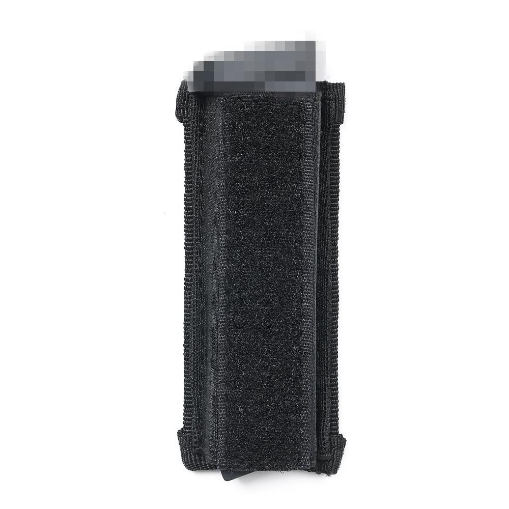 Outdoor multi-functional 9mm single-piece EDC insert Velcro hook textured bullet bag