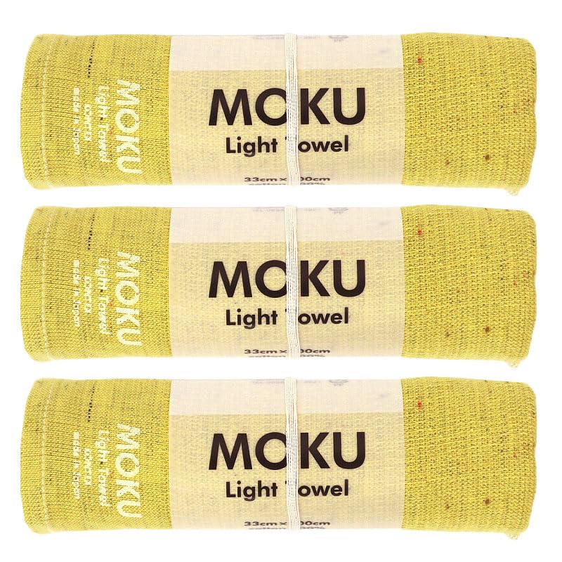 

Полотенце Imabari Contex MOKU Light Полотенце Lemon 3 шт. Набор [Contex] лимон