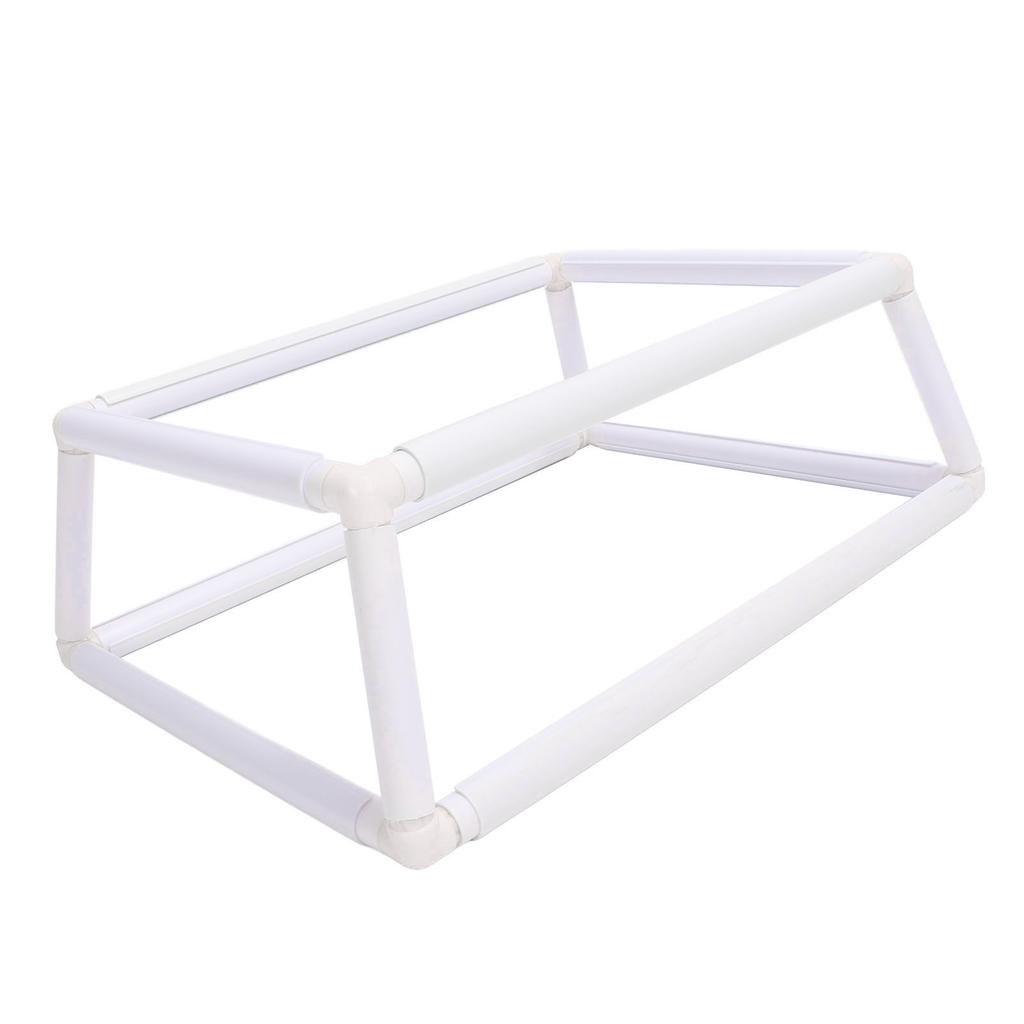 Embroidery Frame Holder Double Layer Clip On   Stitch Hoop Plastic Handheld Frame Rack for Needlework
