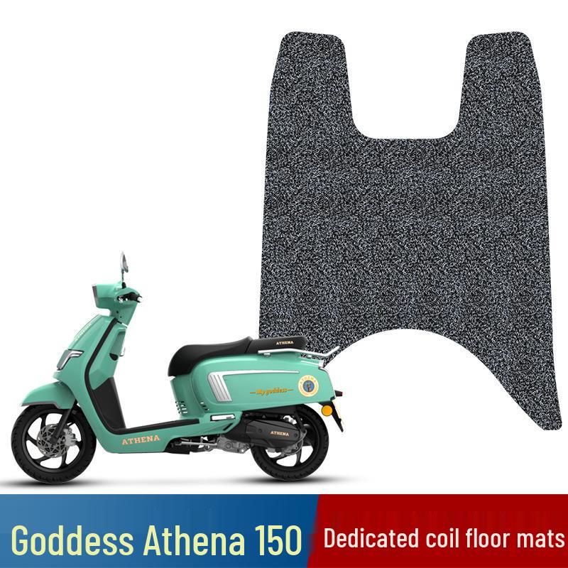 Athena 150 Retro Scooter Women's Waterproof Foot Mat
