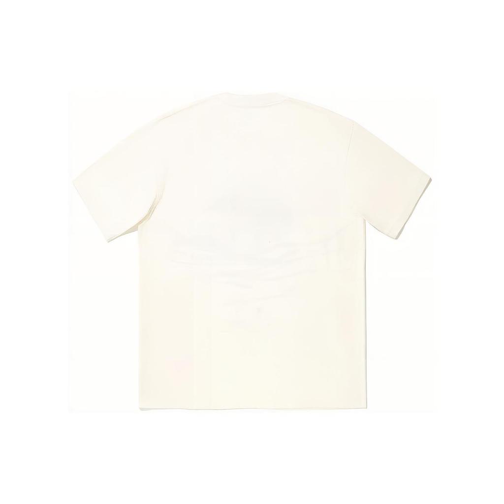 Li-Ning Reignite Series Graphic Print Loose Casual Short Sleeve Drop Shoulder T-Shirt Unisex Tops Off-White AHSU233-1
