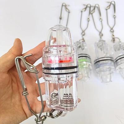 Vodotesné svetlo na prilákanie rýb s prackou, prenosné, s vysokou svietivosťou, ponoriteľná mini hlbokomorská podvodná LED lampa na zhromažďovanie návnad pre rybolov vonku