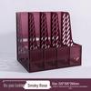 Retro Multi-Layer Pen Holder & A4 File Organizer for Desk