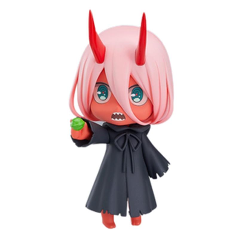 11CM Darling in the FranXX Anime Figure 02 ZERO TWO Kawaii Model Childhood Cute PVC Static Toys Decoration Lovers Gifts Doll