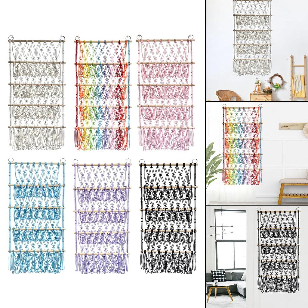 Netz-Hängematte für Plüschtiere, Wandhängende Hängematte, Plüschtier-Aufbewahrungs-Display, für
