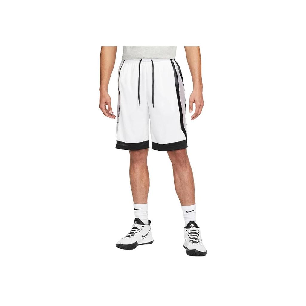 Nike Pánské ležérní šortky se šněrováním a potiskem loga, bílé DH7142-100