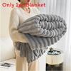 Multicolor Plush Milk Velvet Blanket With Soft Fabric For Relaxing Nap Time