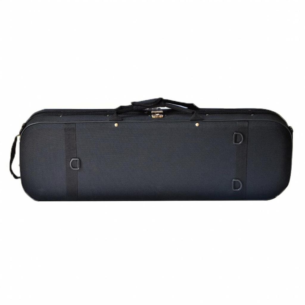 Violin Case Velvet-Lined with Shoulder Strap Portable for Rehearsals