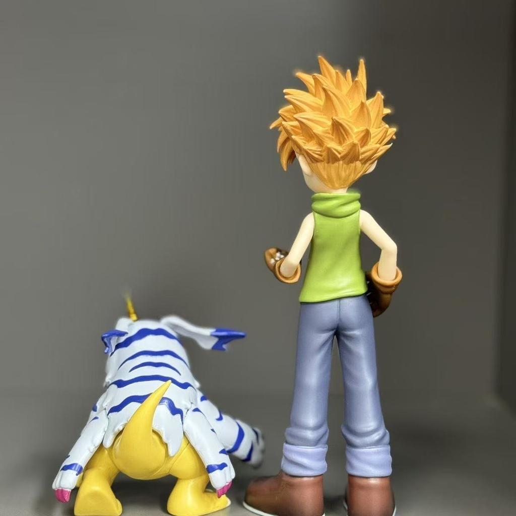 In Stock Digimon Adventure Anime Figure PVC Childhood Yamato Action Figure Model Statue Doll Collection Decoration Toy Gift
