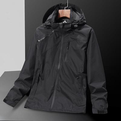 Kurtka Outdoor męska Wiosna i Jesień Wiatroszczelna Wodoodporna Modny Trend Jesień Duży Rozmiar Kurtka dla Par Kurtka męska