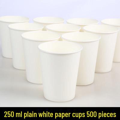 Extra Thick Disposable White Paper Cups