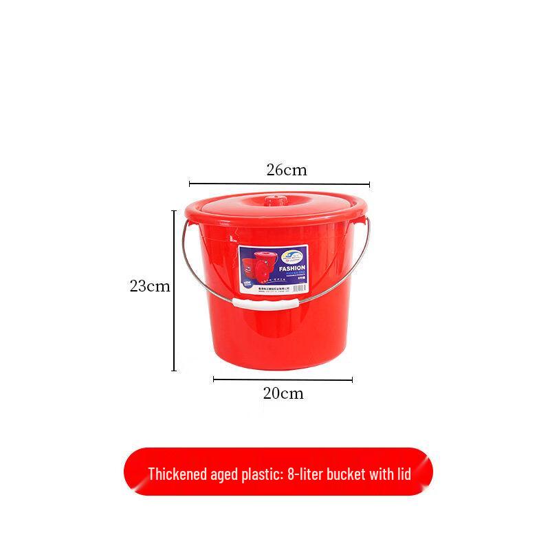 

ZISIZ Extra Thick Reinforced Steel Bucket