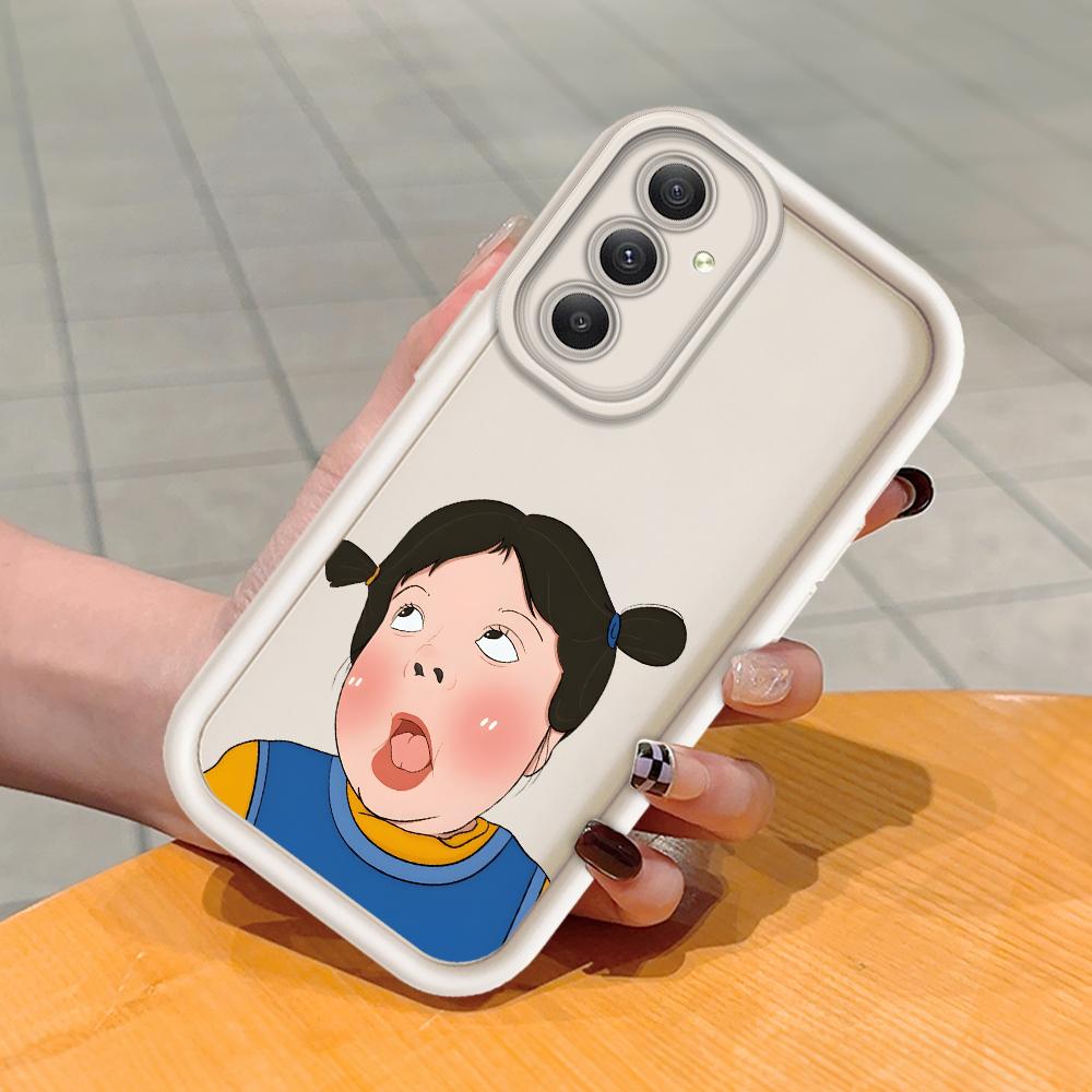 Soft Silicone Square Ladders Cartoon Pattern Full Cover Camera Protection Shockproof Case for Huawei Honor Xiaomi Redmi Samsung