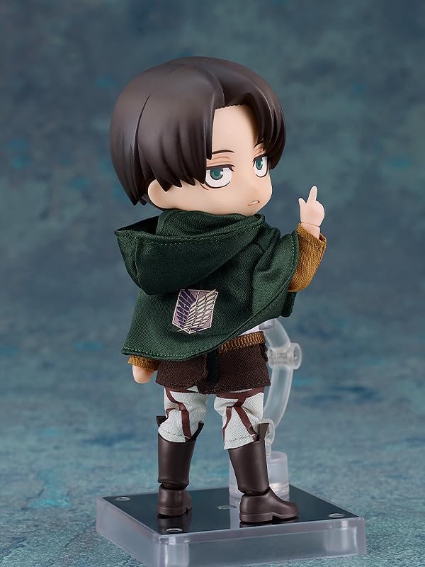 Good Smile Company Nendoroid Doll Attack on Titan Levi Cloth Magnet Plastic Painted Movable Figure Non-Scale & &