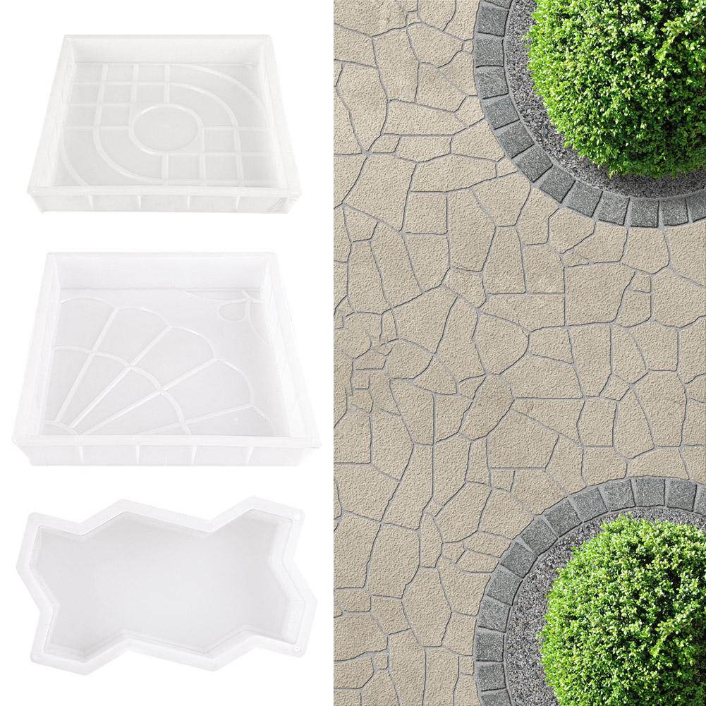 Garten-Pflasterform, DIY, manuell, Propylen-Pflaster, Zement, Betonform