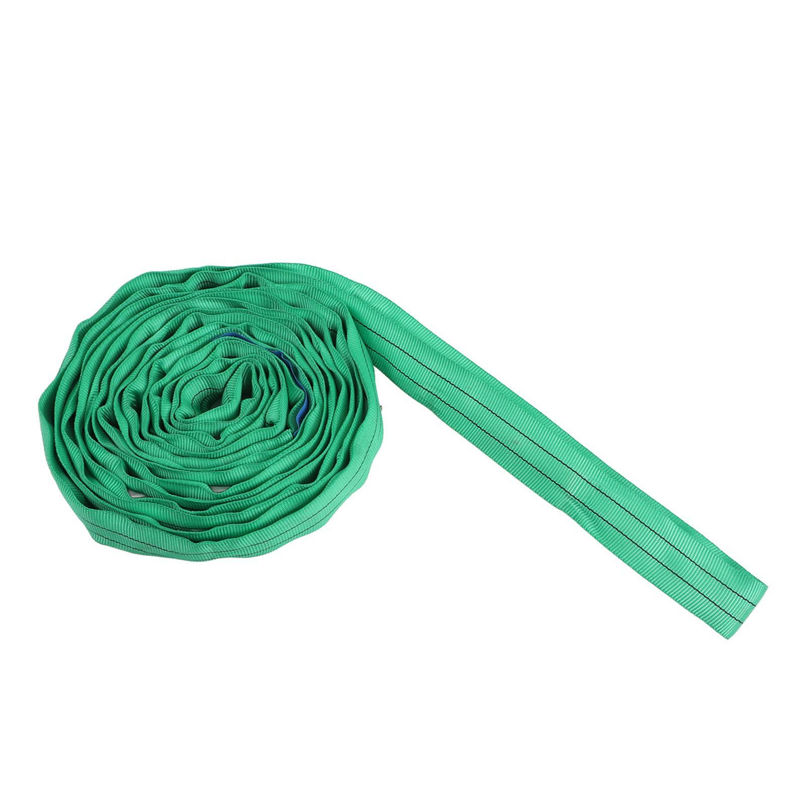 

Строп подъемный 4М 2Т Зеленый Усиленный Петля с двумя ушками Полиэстер Гибкий такелажный подъемный строп