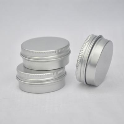 100 Pcs 15ml Aluminum Jar 15g Aluminum Tin Container Silver Color