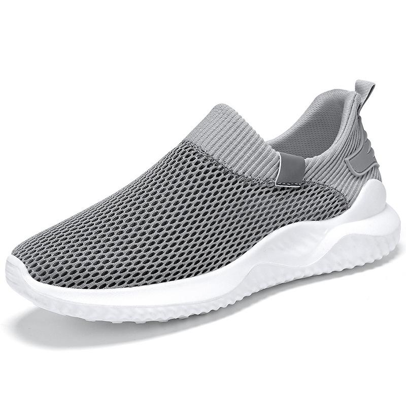 Shoes Men's Spring and Summer Single Shoes Lazy Men's Slip-on Men's Shoes Soft Breathable Sneakers