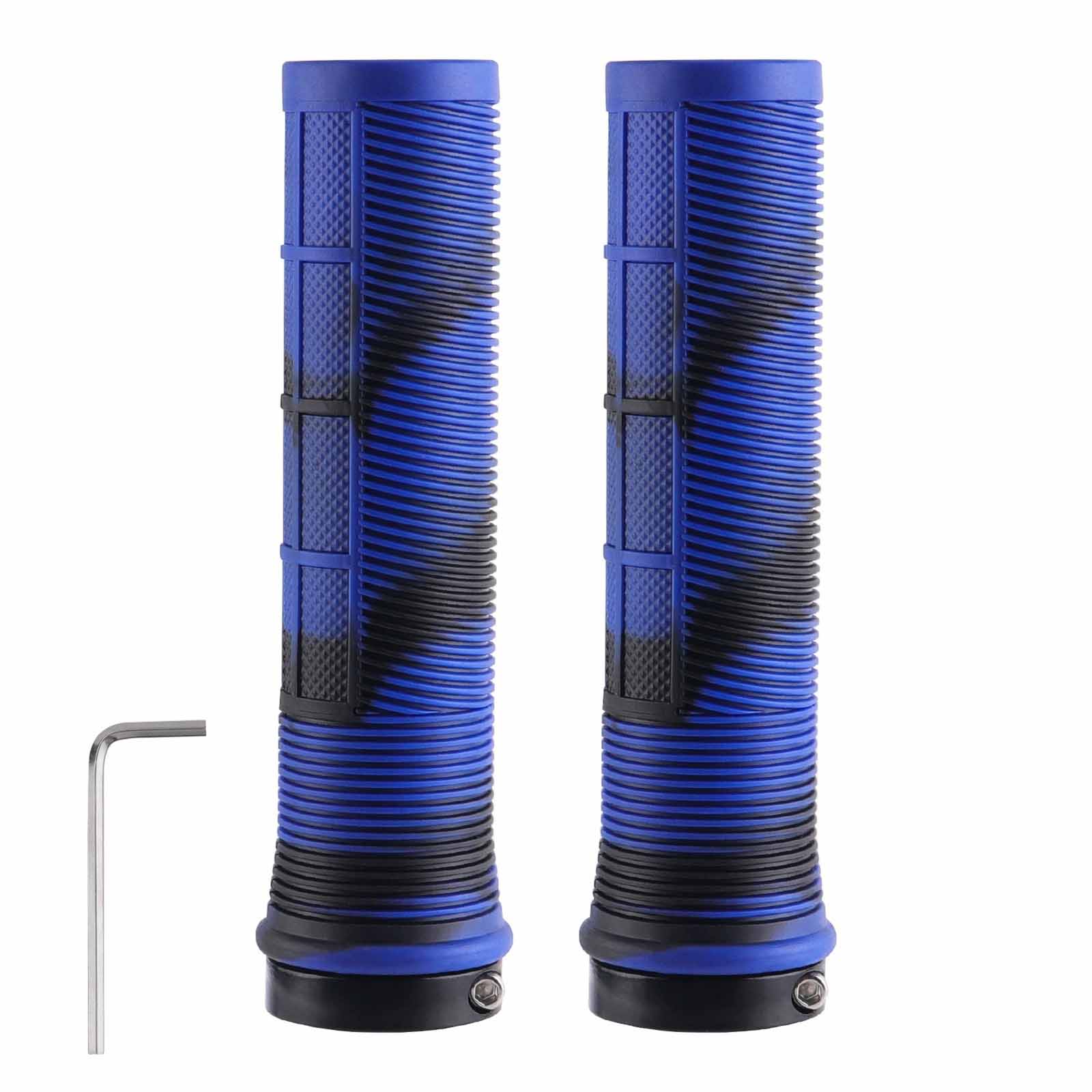 

Mountain Bike Handlebar Covers – Camouflage Rubber - Grips, Soft Straight Tube Handlebar for Road Bikes One Size