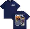 Estopa 25th Anniversary Tour Graphic TShirt Spanish Rumba Rock Band Merch Unisexs HipHop Oversized Cotton Streetwear Short