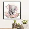 5D DIY Full Round Drill Diamond Painting Flower Animal Kit Home Decoration