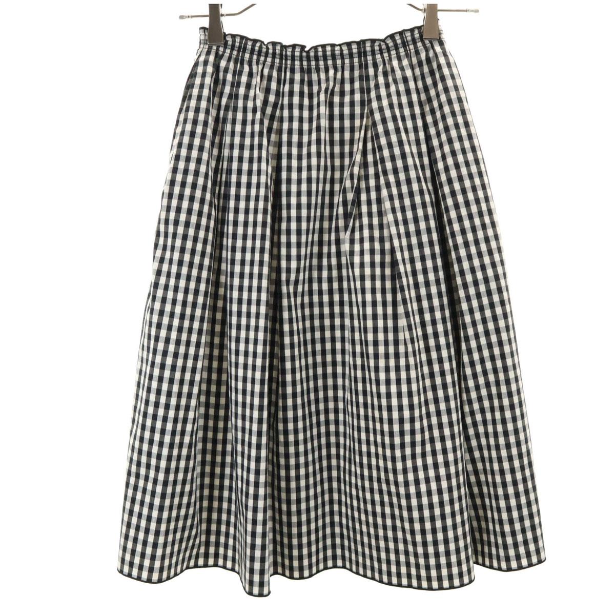 

Юбка миди расклешенного силуэта FOXEY NEW YORK сделано в Японии F Черная серия Женская Б/У