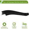 Motoforti Front Driver Side Door Panel Handle Pull Trim Cover for BMW X3 G01 2018-2021 Inner Door Handle Door Pull Handle Cover No.51416999879 Black