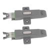 2 Set Cabinet Door Push Latch ABS Rebound Self Locking Device Collision Resistant Cushioning