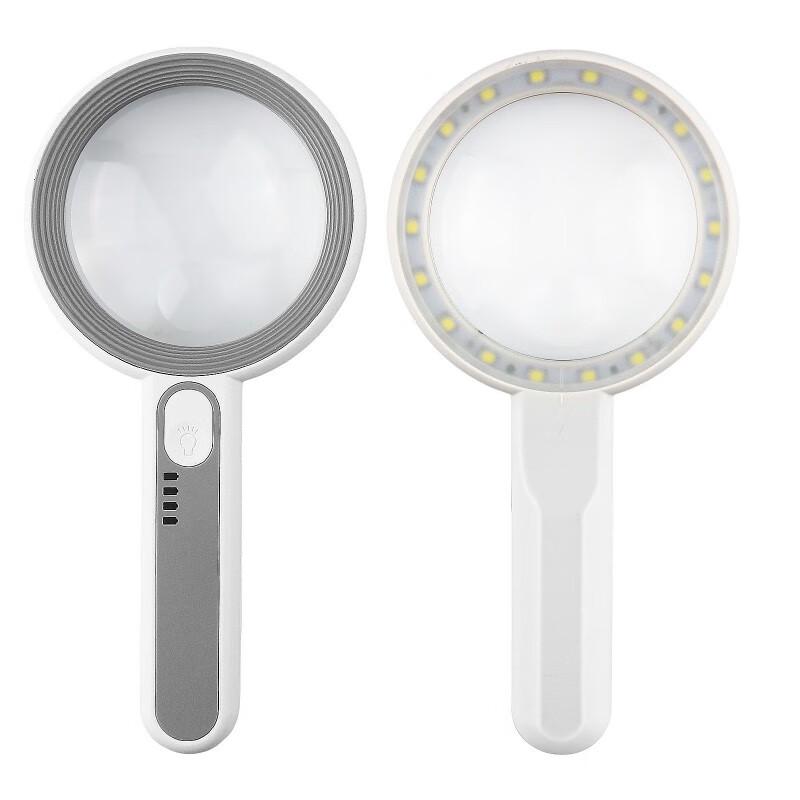 Mi Ling 75mm Handheld Magnifying Glass with USB Charging