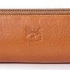 Pencil Pencil Genuine Gray [IL BISONTE] Case, Case, Leather, Leather, Cowhide, Women's, Men's, Unisex,