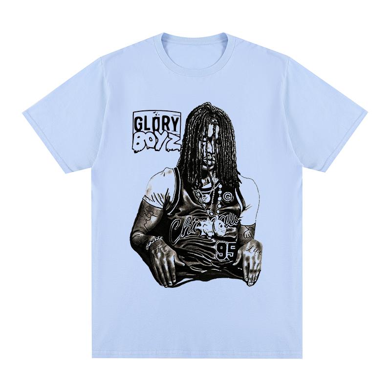 Chief Keef GLORY BOYZ Hip Hop Vintage tshirt Cotton Unisex T shirt New TEE TSHIRT Womens tops