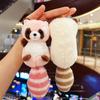 Backpack Pendant Raccoon Plush Keychain Plush Keychain Stuffed Animal Toys Raccoon Plush Pendant
