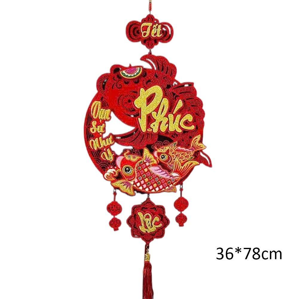 Traditional Spring Festival Ornament  2025 Vietnamese New Year