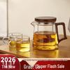 High-Temperature Resistant Glass Teapot