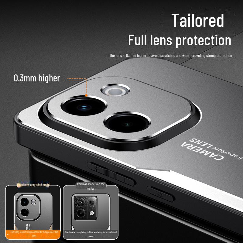 Vivoy200 Domestic Version Metal Blade Y17S/Y100I/Y78+ Full-Cover Case