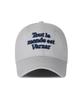 Bajal Tmv Lettering Ball Cap [Twill Grey]