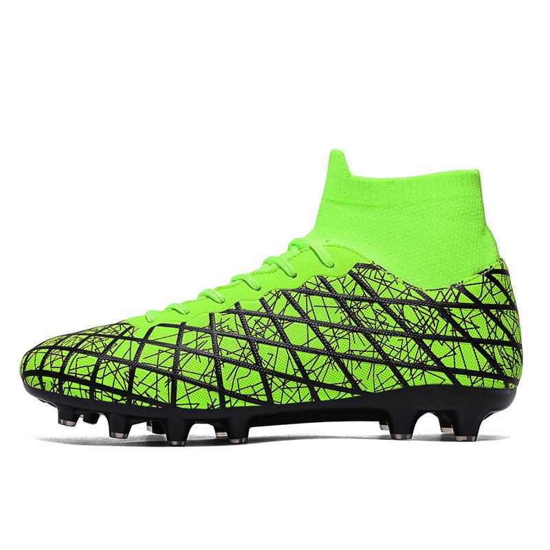 High-top football shoes 2025 men's and women's adult children's competition training shoes TF broken nails AG long nails short nails sneakers