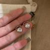 2026 Simple and Versatile Super Flash Zircon Ear Buckle Women's Light Luxury High Sense Personality Unique Exquisite Fashion Trend Earrings Earrings