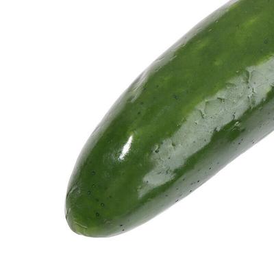 D2 3 Pièces Simulation Concombre Enfant Simulation Légume Jouet Réaliste Ne Flétrissant Pas Accessoires de Légumes Réalistes Décoration Maison Cuisine