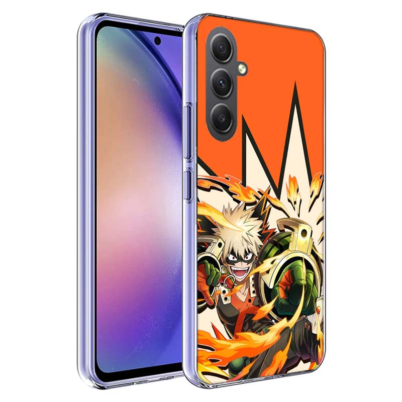 My Hero Bakugou Katsuki Phone Case for Samsung A17 A37 A57 A07 A16 A26 A36 A56 A06 A02S A12 A22 A32 A52S A04S A14 A24 A34 A54 A0