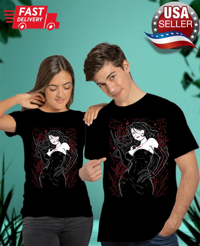 

Lust T-Shirt Fullmetal Alchemist FMA Roy Girl,Anime Tshirt gifts, black shirt L