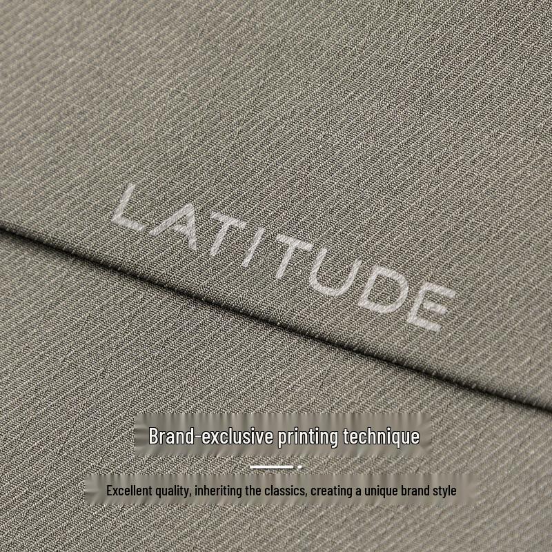 MONTAGUT Men's British Style Casual Lapel Trench Coat